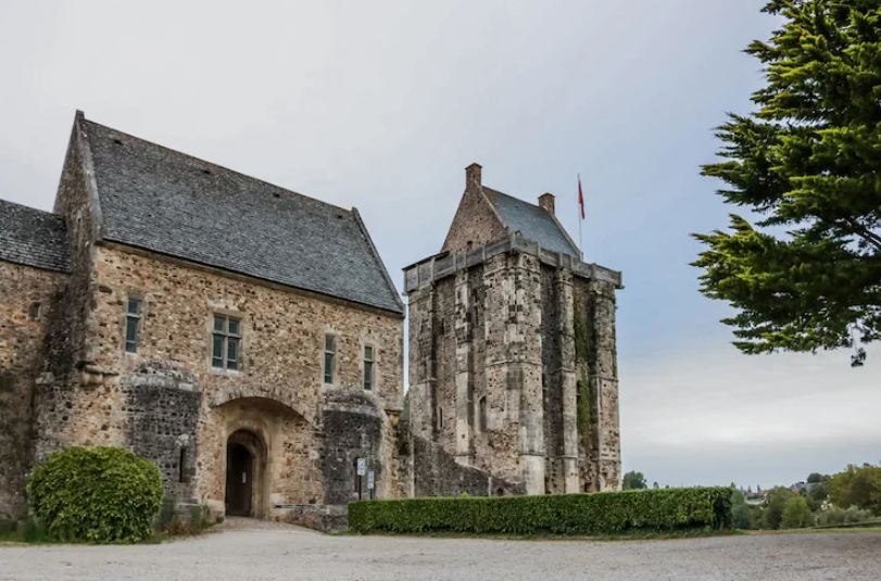 Saint-Sauveur-le-Vicomte Castle, France